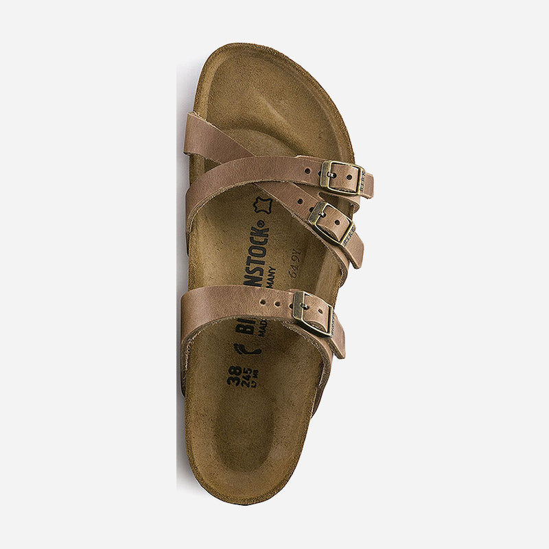 Franca Tobacco Oiled Leather Regular