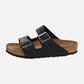 Arizona Soft Footbed Black Oiled Leather Regular