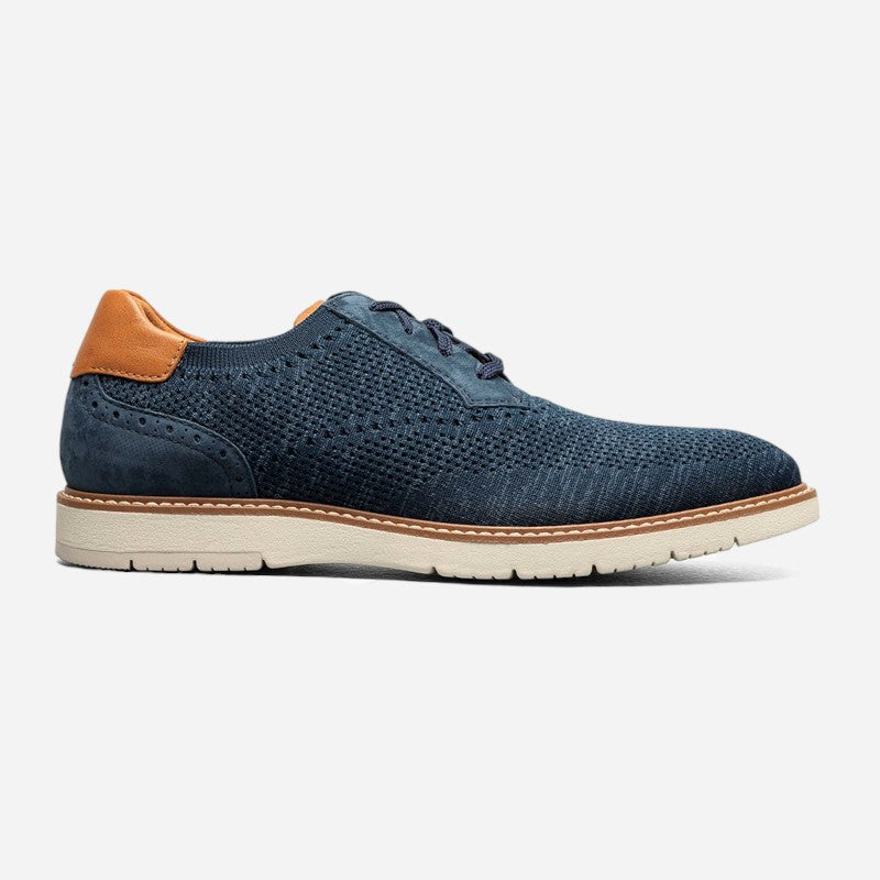 Men's Vibe Knit Plain Toe Oxford Navy