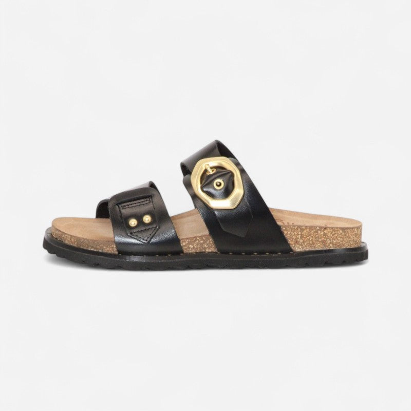 Women's Bolus 254 Black Nappa