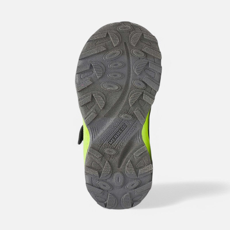 Kid's Moab Speed 2 Low A/C Waterproof Grey/Black/Citron