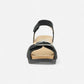 Stella Black Milled Nubuck