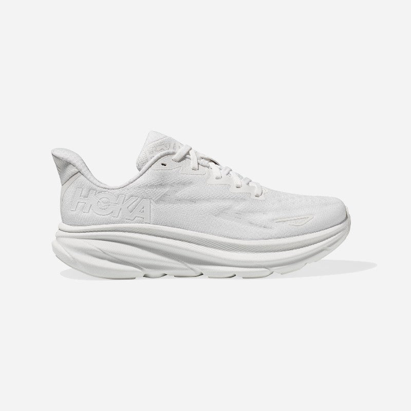 Men's Clifton 9 White/White