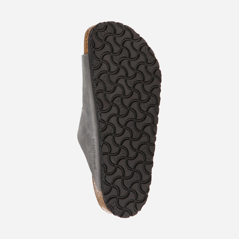 Arizona Soft Footbed Iron Oiled Leather Regular