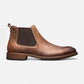 Men's Lodge Plain Toe Gore Black Charcoal