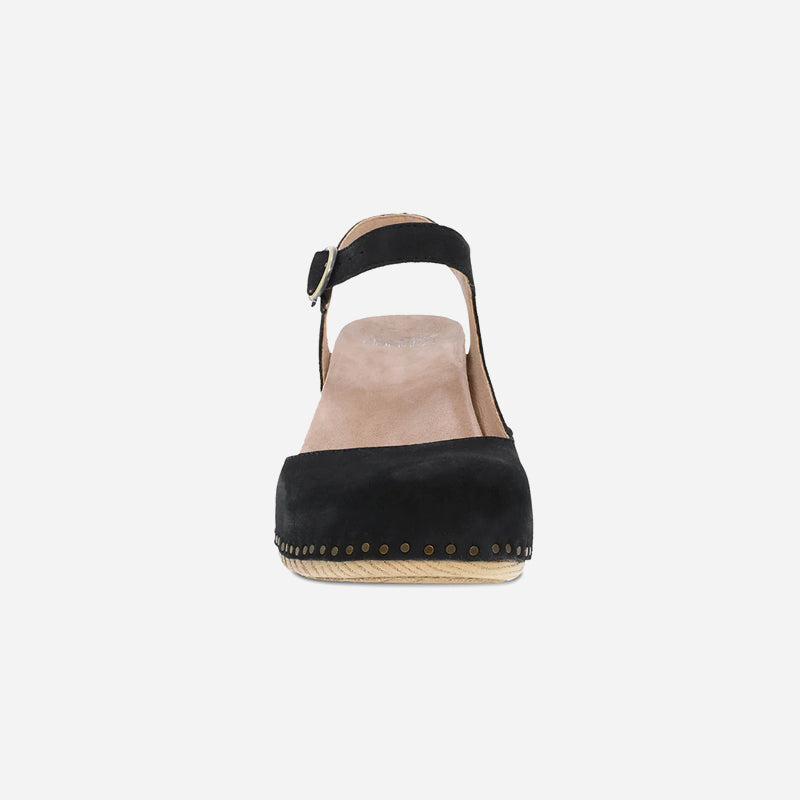 Taytum Black Milled Nubuck