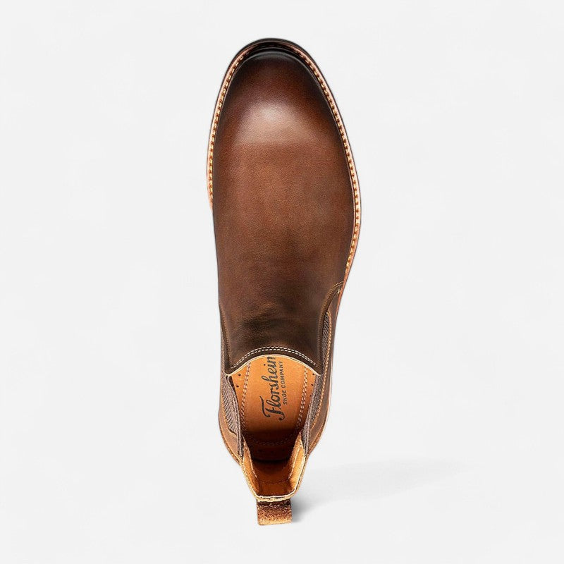 Men's Lodge Plain Toe Gore Black Charcoal