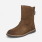 Uppsala Shearling Dark Tea Suede Leather Regular