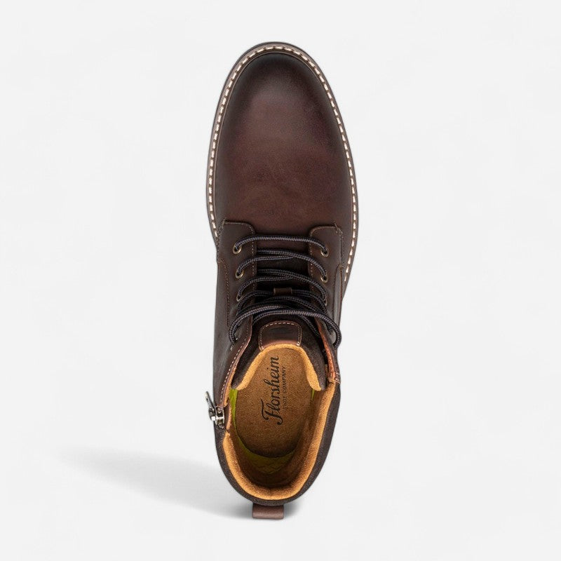 Men's Norwalk Plain Toe Lace Up Boot Brown