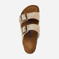 Arizona Soft Footbed Taupe Suede Leather Narrow