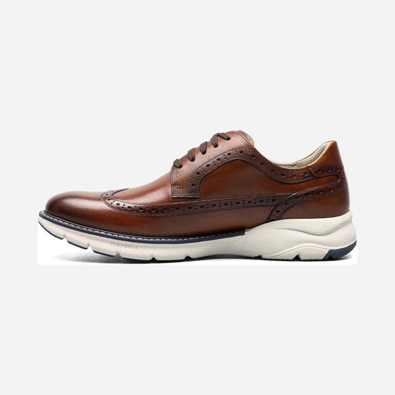 Men's Frenzi Wingtip Oxfor Cognac