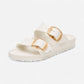 Arizona Big Buckle Eva Eggshell Narrow
