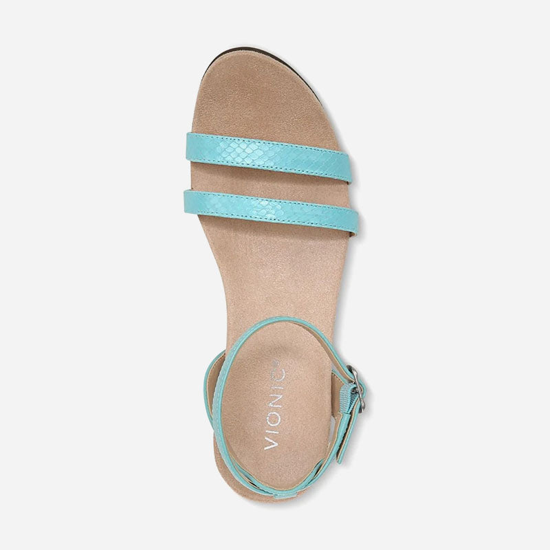 Orlanda Aqua Snake Leather