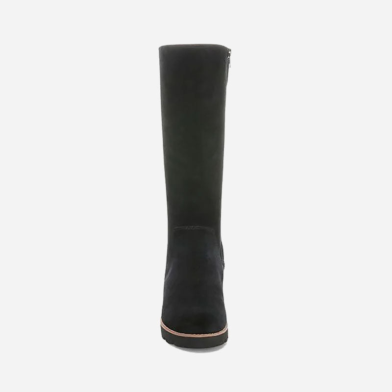 Gwen Black Waterproof Suede