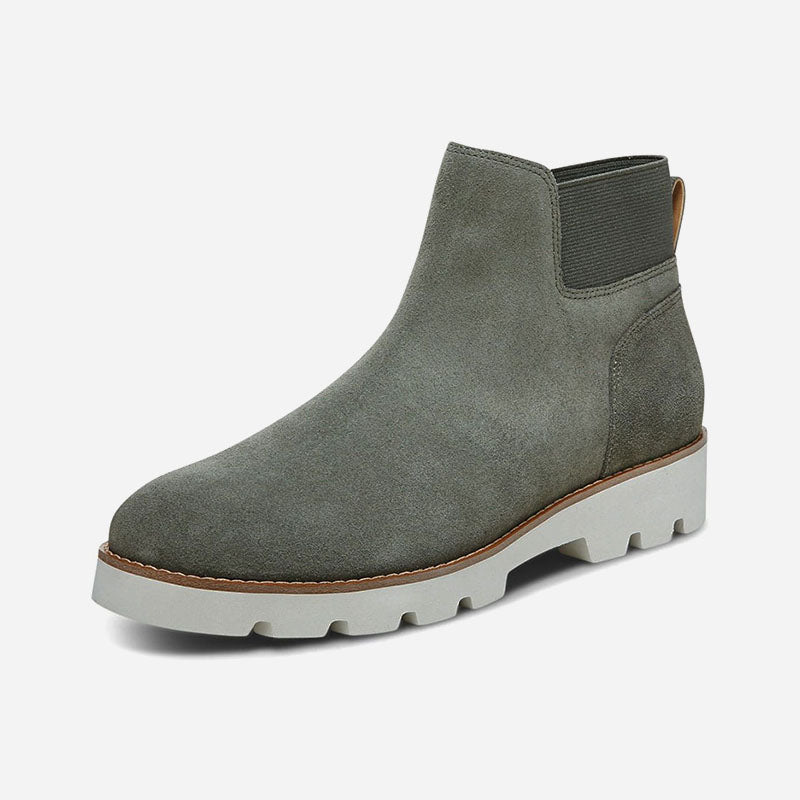Brionie Olive Suede
