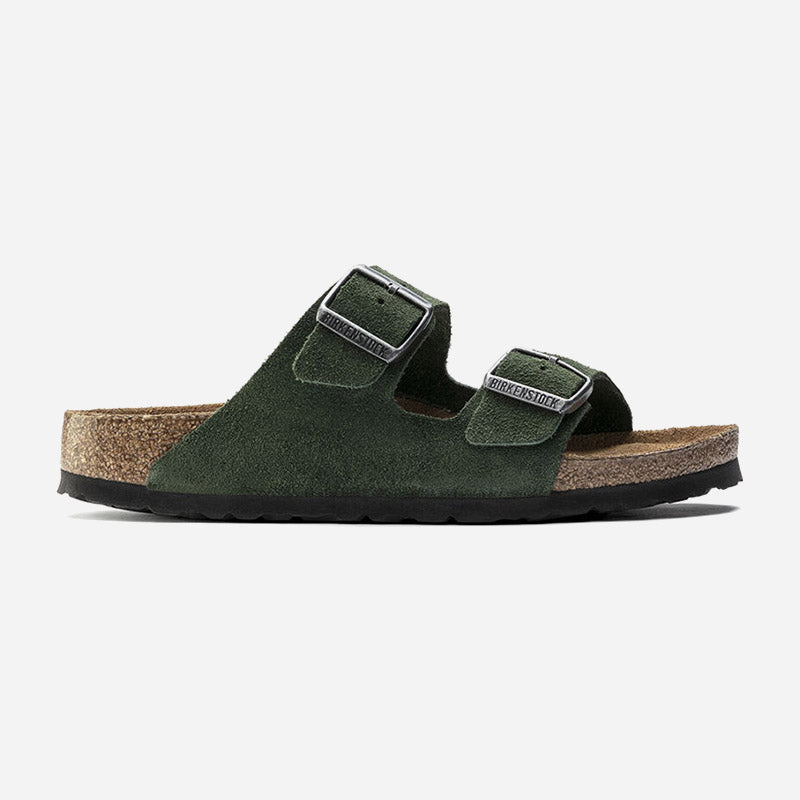 Arizona Men's Soft Footbed Midnight Suede Leather Regular