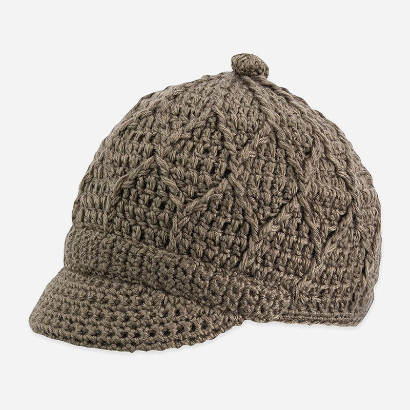 Jax Knit Brim Beanie Black